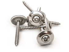 GUTTA GUTTAGLISS Nerez vrut V2A s nerezovou podložkou stříbrný 4,5*45mm 100ks/bal